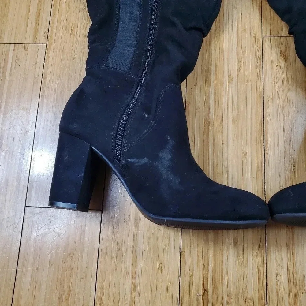 torrid black faux